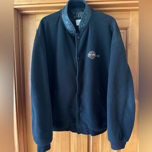 Harley-Davidson Black Varsity Jacket